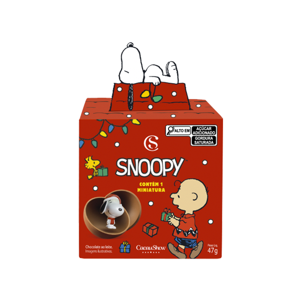 Caixa surpresa Snoopy 47g