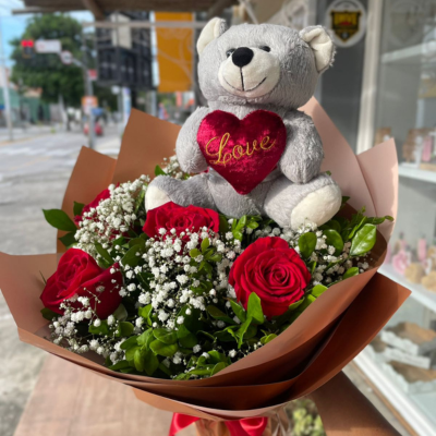 Ramalhete com Urso 