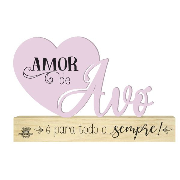 Enfeite de Mesa Amor de v