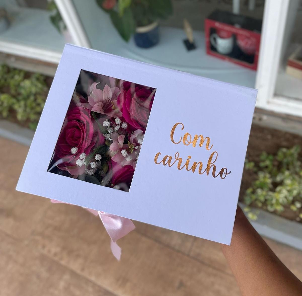 Caixa com carinho