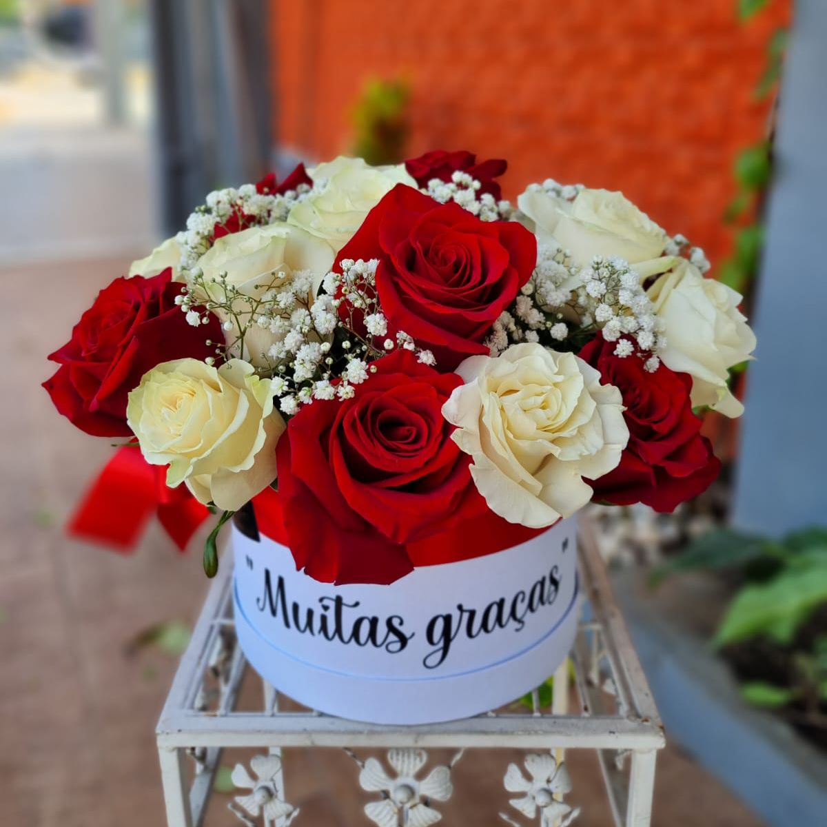 Box com 20 rosas importadas