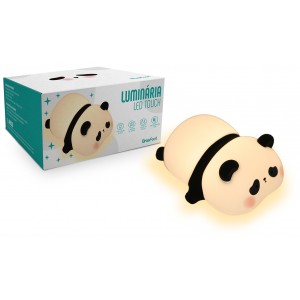 Lumin�ria de silicone touch panda
