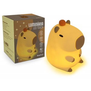 Lumin�ria de silicone touch capivara