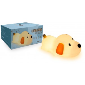 Lumin�ria de silicone touch dog