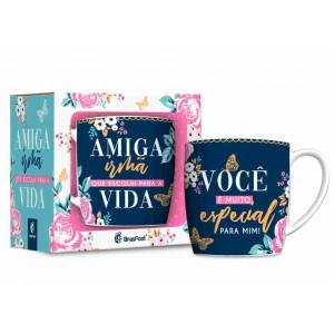 Caneca porcelana amiga irma