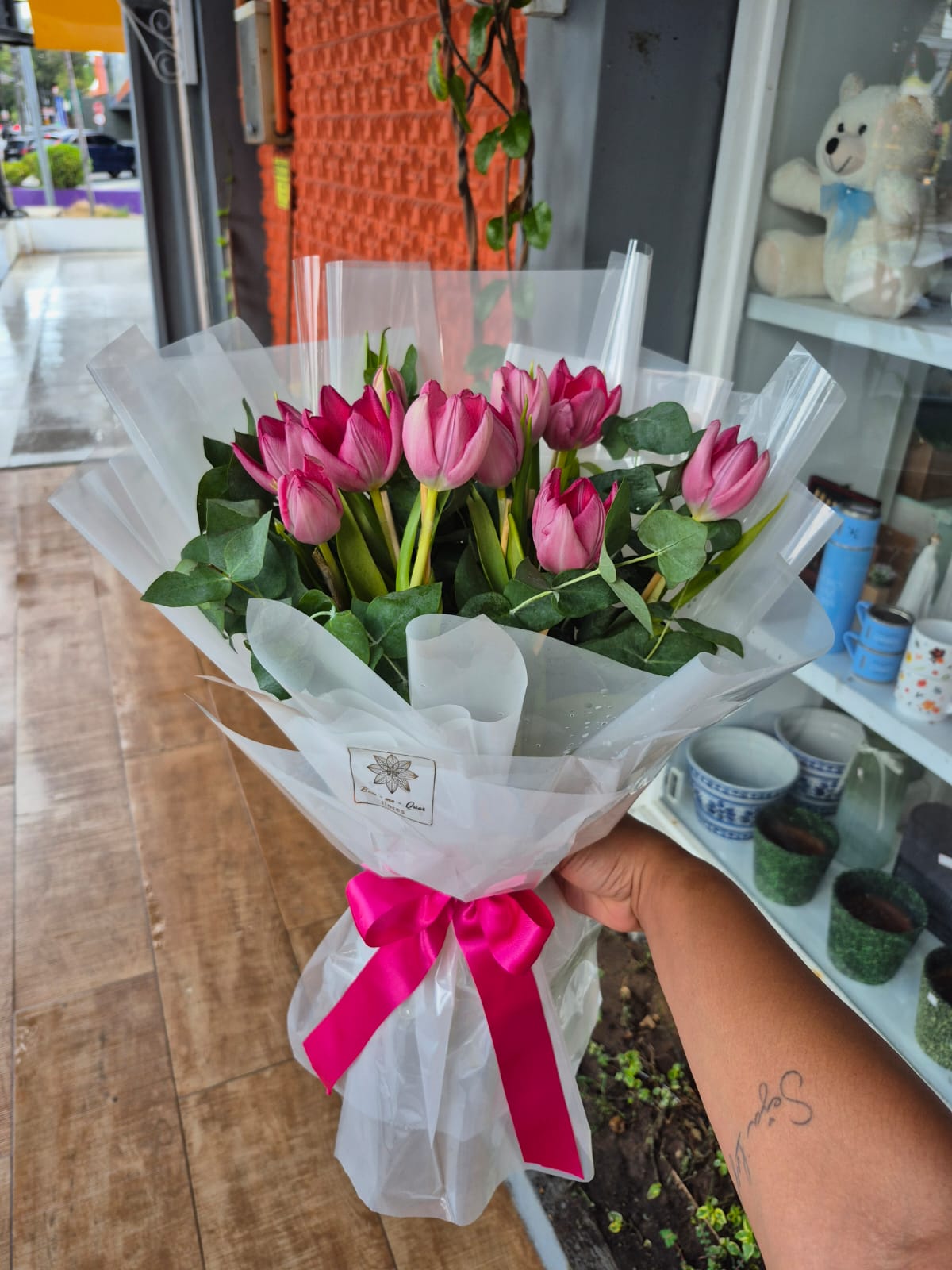 Ramalhete com tulipas